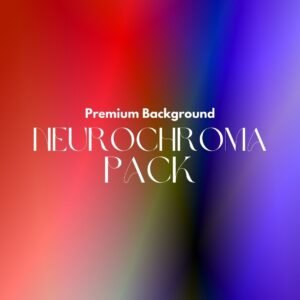 Vibrant trendy abstract background for entertainment thumbnails and visuals