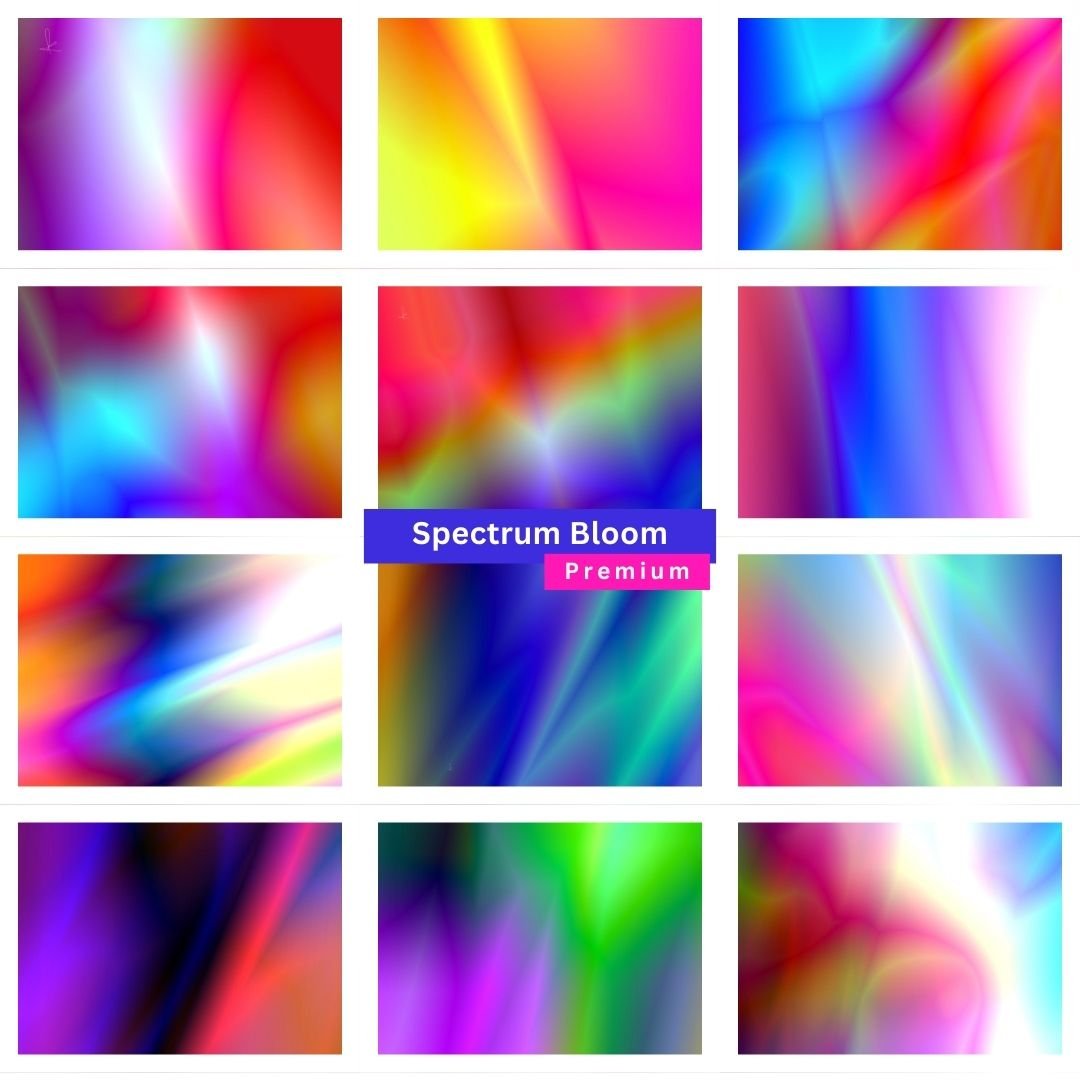 Premium minimal abstract gradient for creative branding work