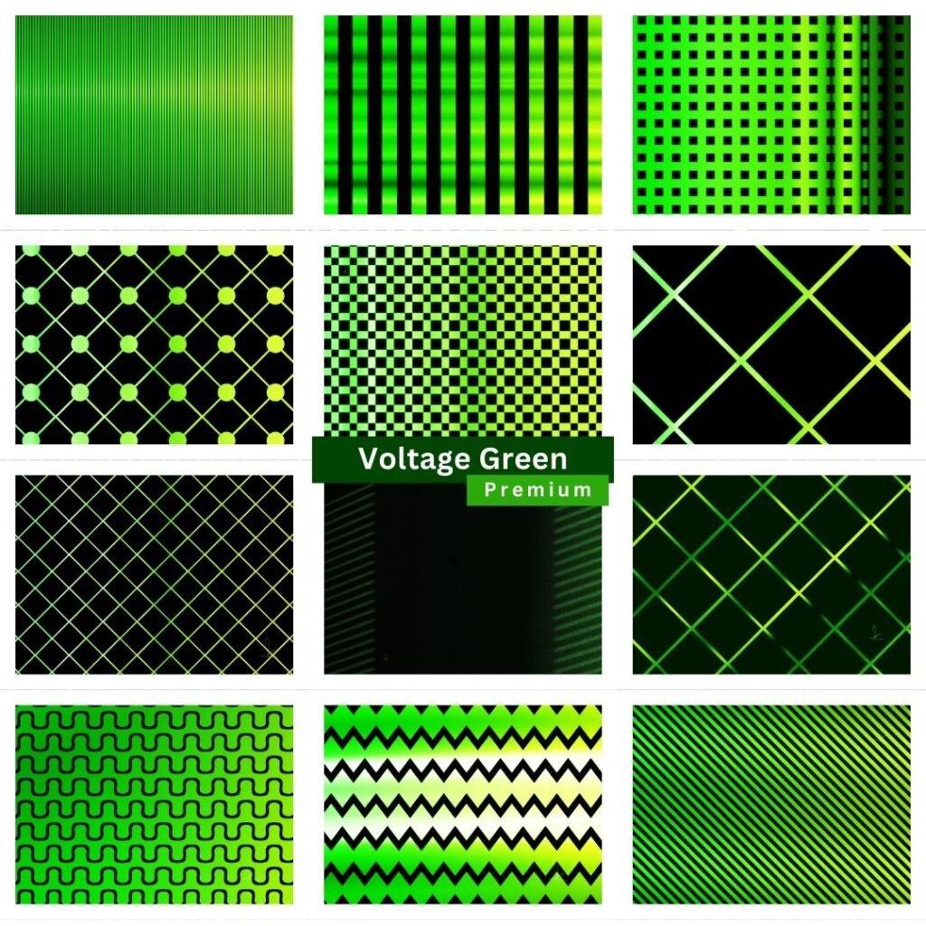 Voltage Green - Trendy Abstract Backgrounds | Arunika Ruby Studio