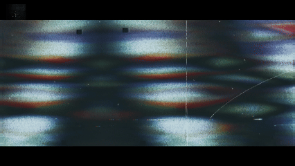 Cinematic glitch motion video featuring analog distortion and signal interference
