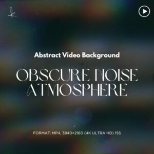 Abstract digital glitch motion video for music visuals and branding