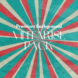 Retro pop-art ray pattern backdrop for design projects